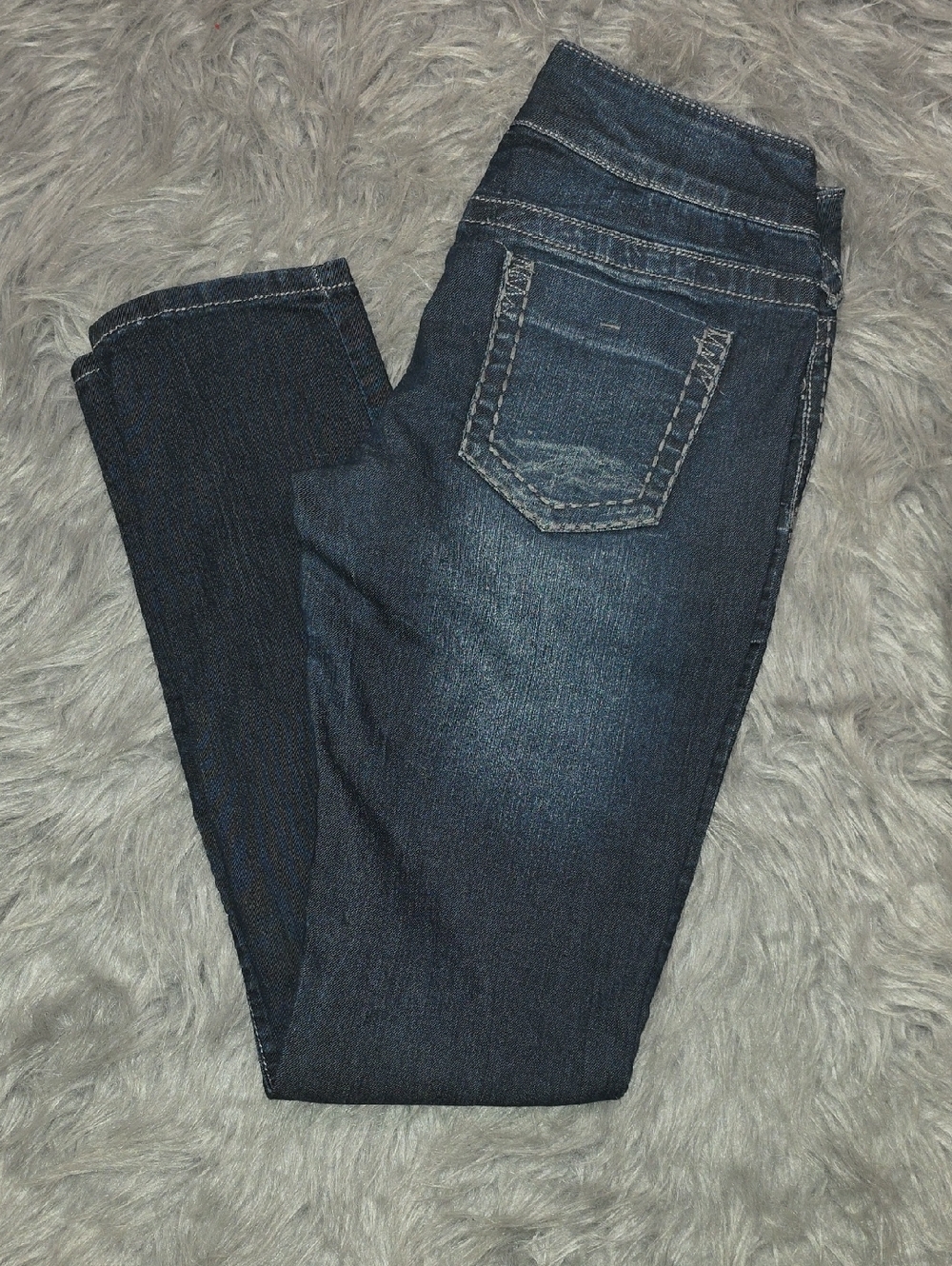 Maurices Dark Blue Skinny Jeans